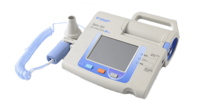 呼吸・肺機能検査（スパイロメトリー）